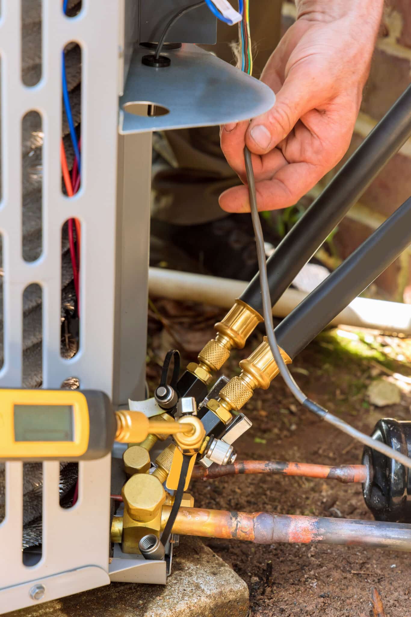 HVAC unit check wiring, HVAC troubleshooting.
