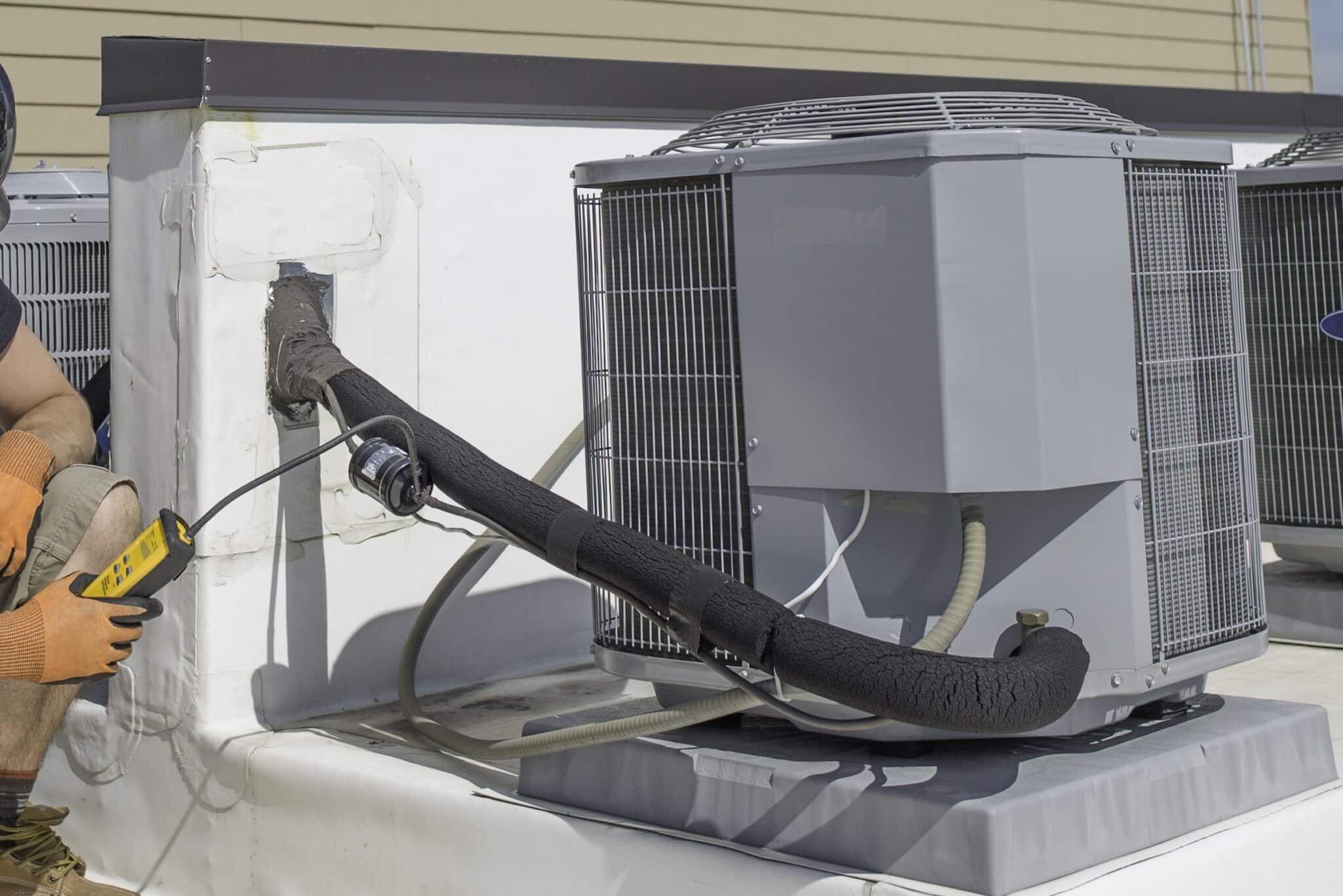 Proper insulation, HVAC Piping Systems.
