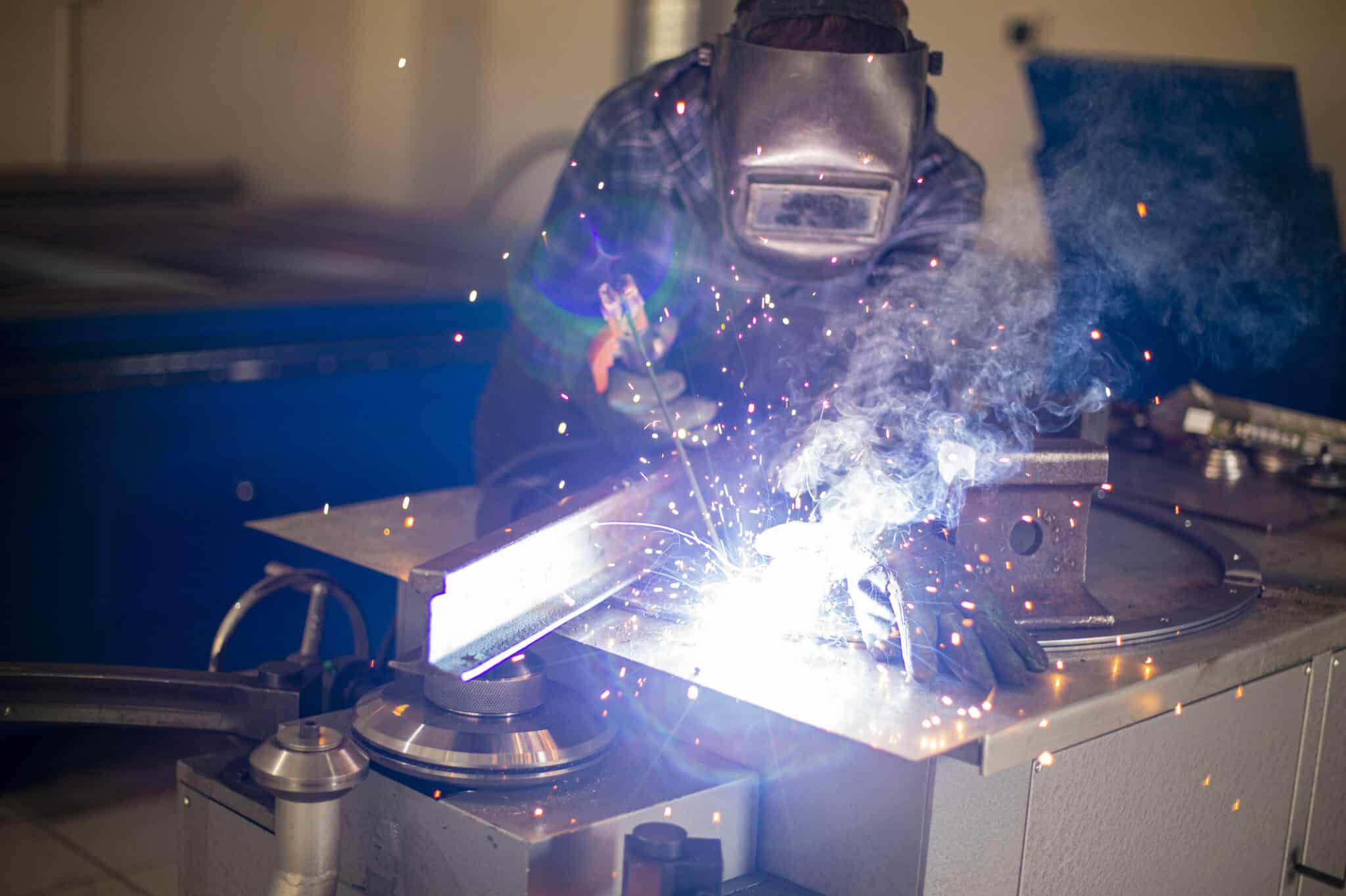 Electric arc welding, TIG welding services.